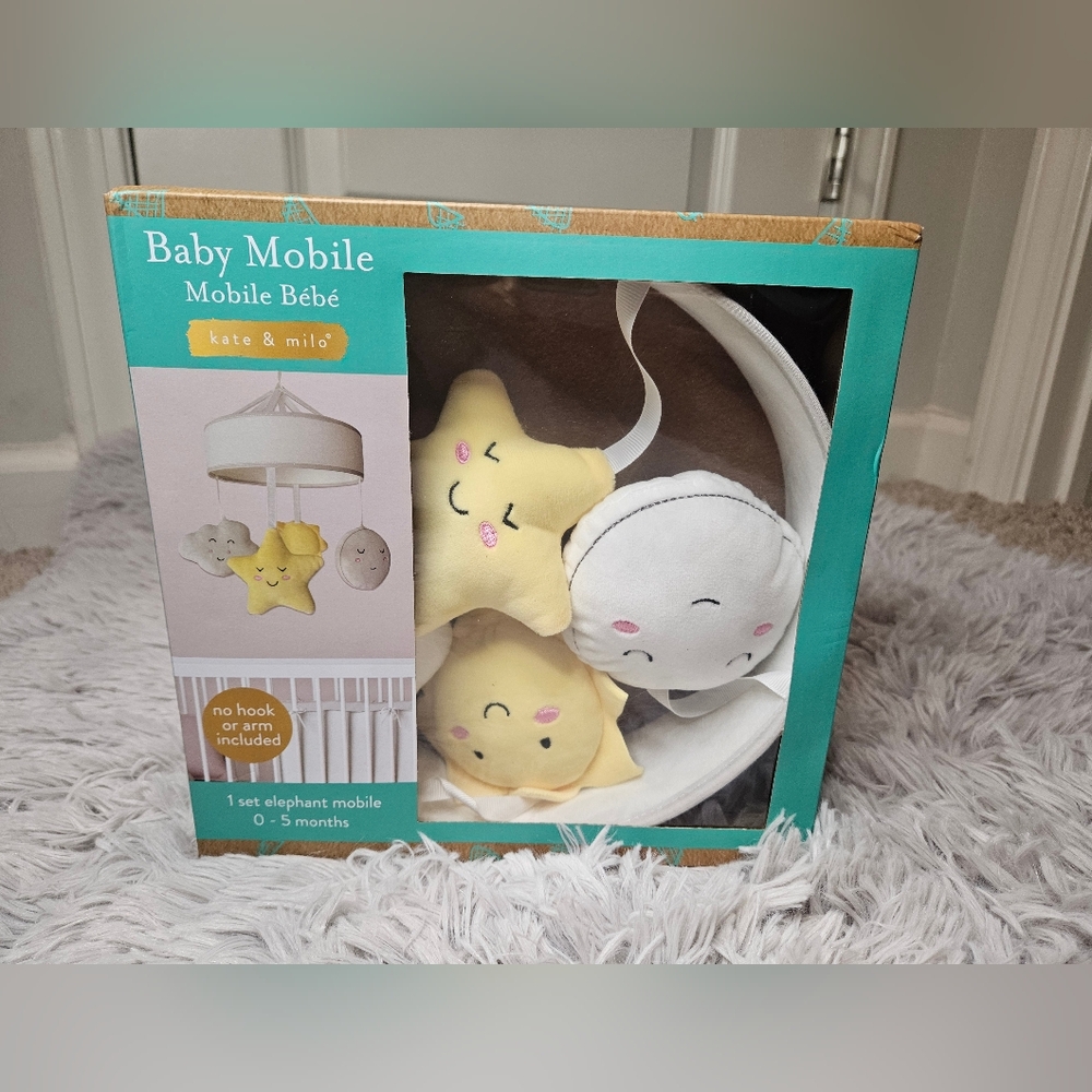 Kate & Milo Sun and Sky Mobile, Baby Toys for Girls and Boys
